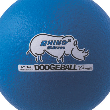 Champion Sports RXD6 6&quot; Rhino Skin Low Bounce Dodgeball - Ea