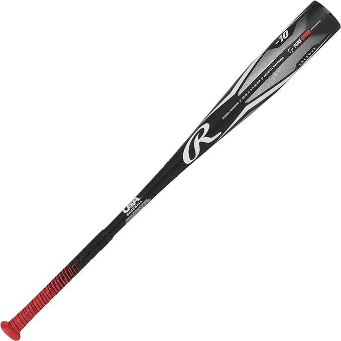 Rawlings 2024 Peak -10 2 5/8&quot; USA Approved Big Barrel Bat - Black Red - HIT a Double - 4