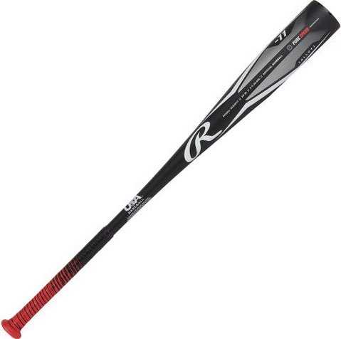 Rawlings 2024 Peak -11 2 5/8&quot; USA Approved Big Barrel Bat - Black Red - HIT a Double - 3