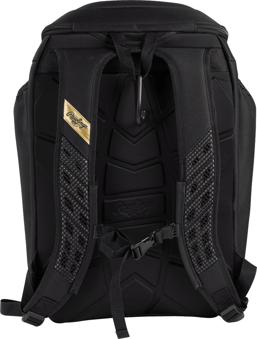 Rawlings Gold Collection Backpack - Graphite - HIT a Double - 1