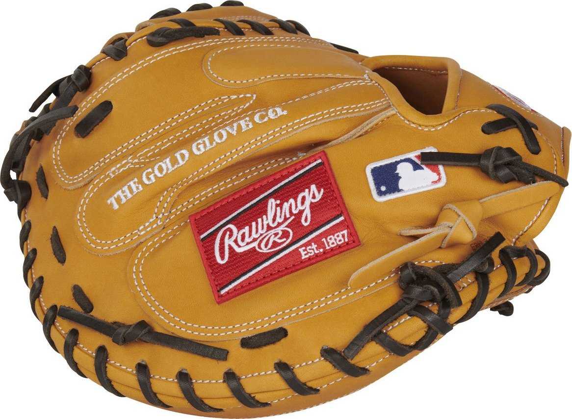 Rawlings Heart of the Hide 33.00&quot; Catcher&#39;s Mitt PROTCM33T - Tan - HIT a Double - 5