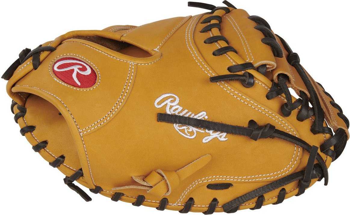 Rawlings Heart of the Hide 33.00&quot; Catcher&#39;s Mitt PROTCM33T - Tan - HIT a Double - 4