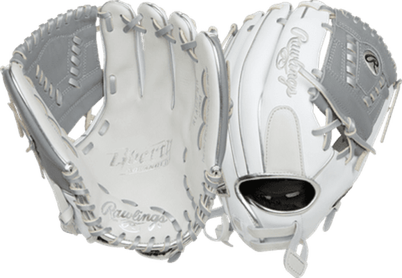 Rawlings Liberty Advanced 12.00&quot; Fastpitch Infield Pitcher Glove RLA120-31WSS - White Gray - HIT a Double - 3