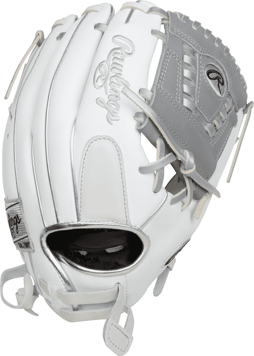 Rawlings Liberty Advanced 12.00&quot; Fastpitch Infield Pitcher Glove RLA120-31WSS - White Gray - HIT a Double - 1