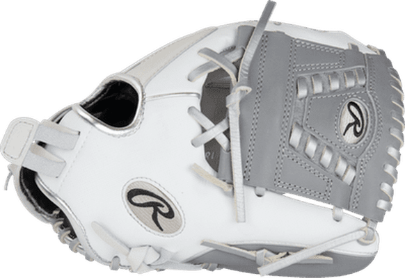 Rawlings Liberty Advanced 12.00&quot; Fastpitch Infield Pitcher Glove RLA120-31WSS - White Gray - HIT a Double - 4