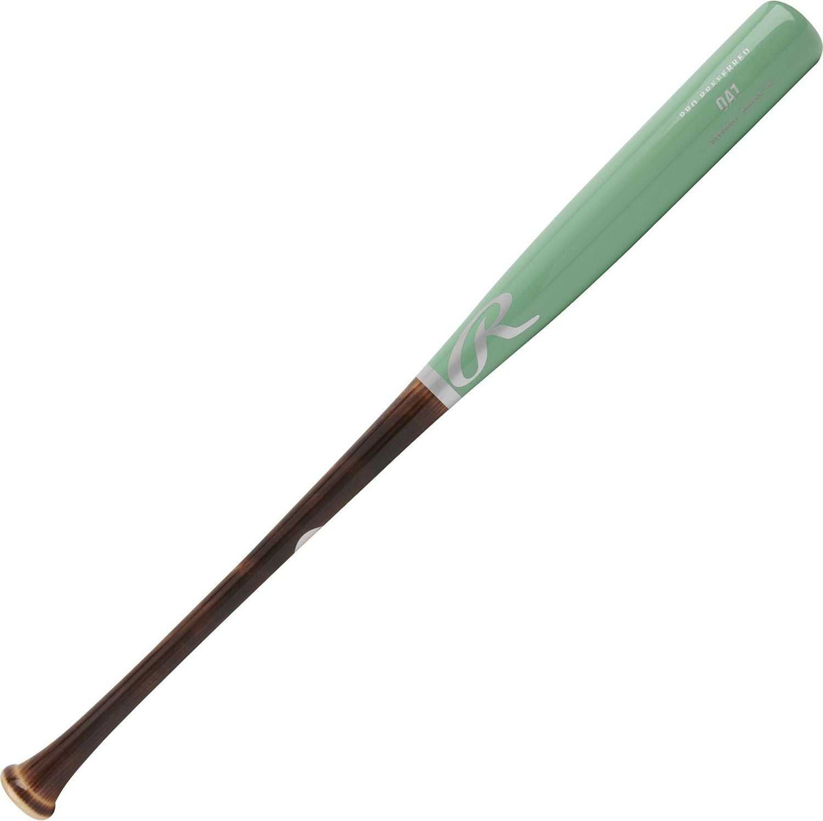 Rawlings Pro Preferred Maple Bat OA1 Pattern - Brown Green - HIT a Double - 3