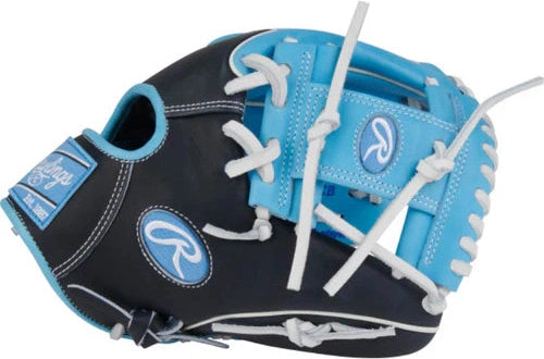 Rawlings Heart of the Hide 11.75&quot; Infield Glove PROR205W-2CB - Columbia Blue Navy