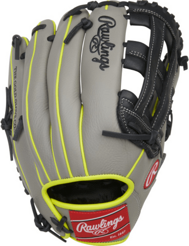 Rawlings Select Pro Lite Aaron Judge 12.00” Youth Utility Glove SPL120AJG - Gray Black Yellow