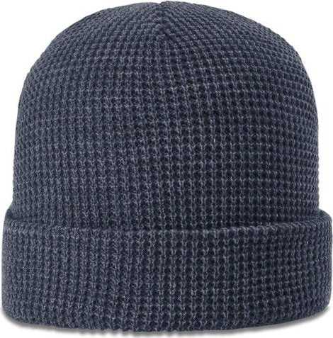 Richardson 146 Waffle Knit Beanies with Cuff - Slate - HIT a Double - 1