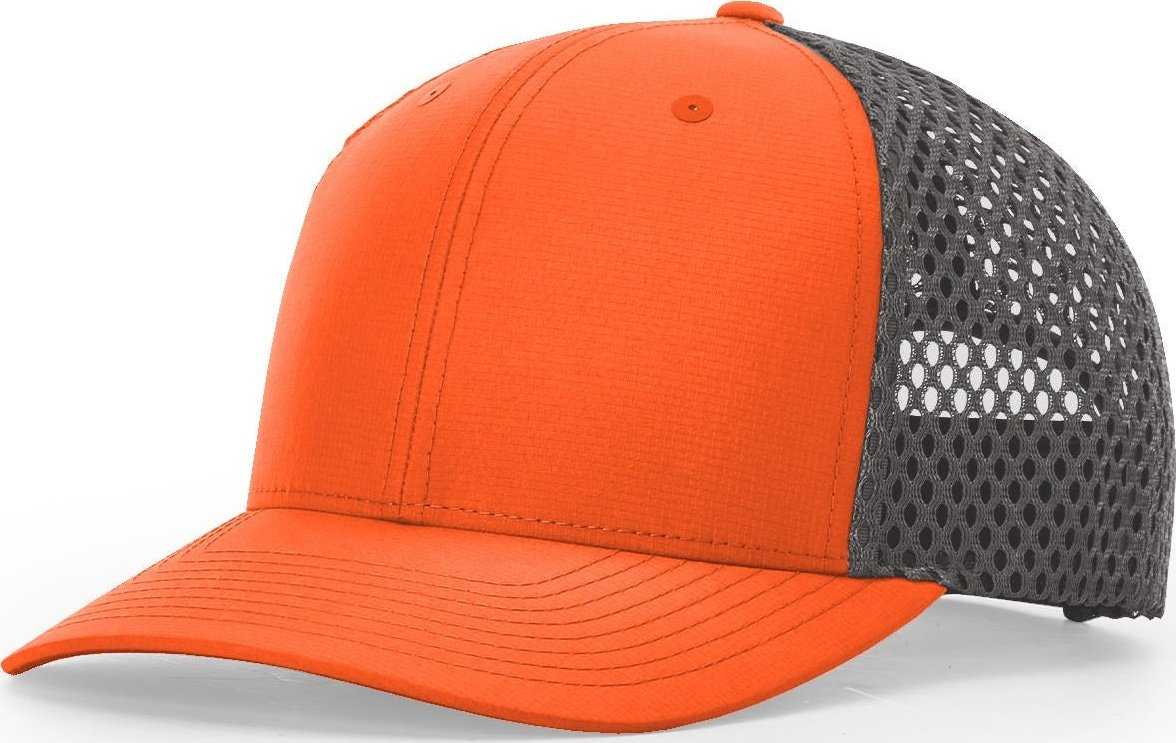 Richardson 835 Tilikum Caps - Blaze Orange Charcoal - HIT a Double - 1