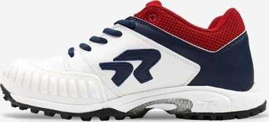 Ringor Flite American Spirit Women's Softball Turf Shoes with Pitching Toe - American Spirit