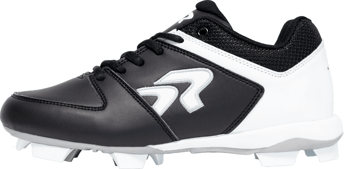 Ringor Flite Women's Molded Softball Cleats - Black