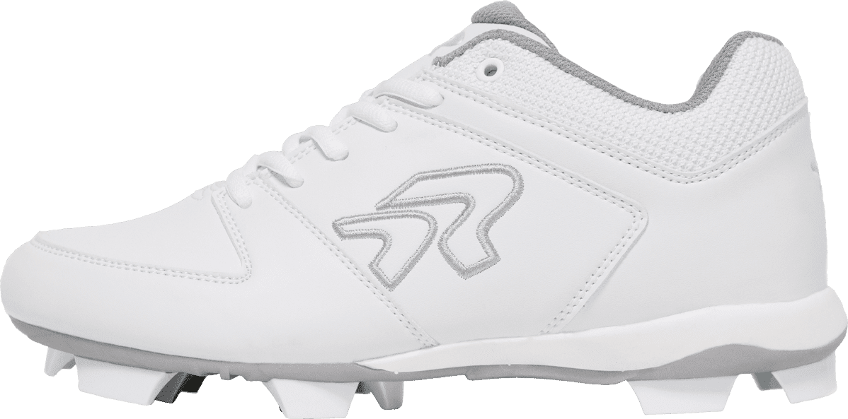 Ringor Flite Women's Molded Softball Cleats - White