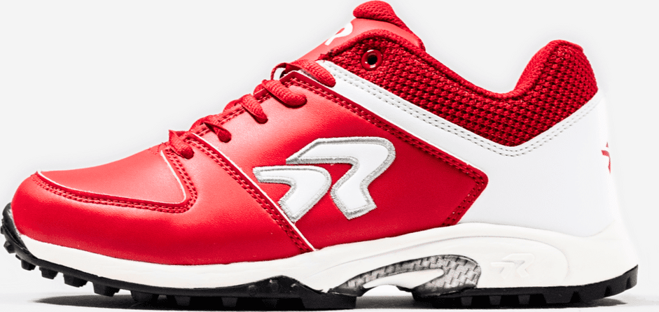 Ringor Flite Women's Softball Turf Shoes - Red