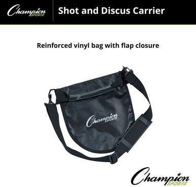 Champion Sports SD Shot Put and Discus Carrier - Ea