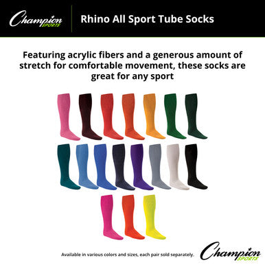 Champion Sports SK3 All-Sport Socks Large - Ea