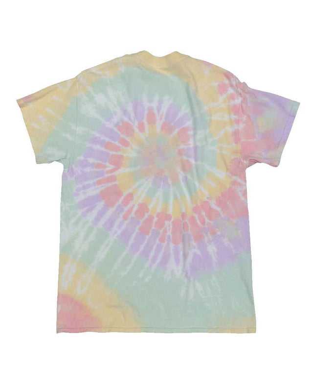 Dyenomite 20BMS Youth Multi-Color Spiral Tie-Dyed T-Shirt - Hawaiian Breeze - HIT a Double - 2