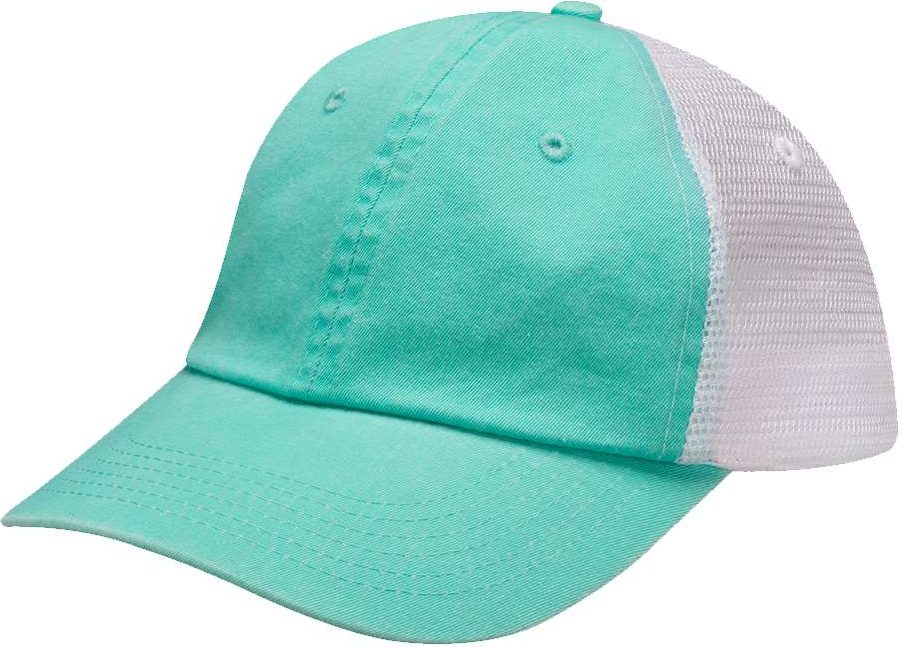 Adams Headwear VB101 Vibe Cap - Seafoam  White