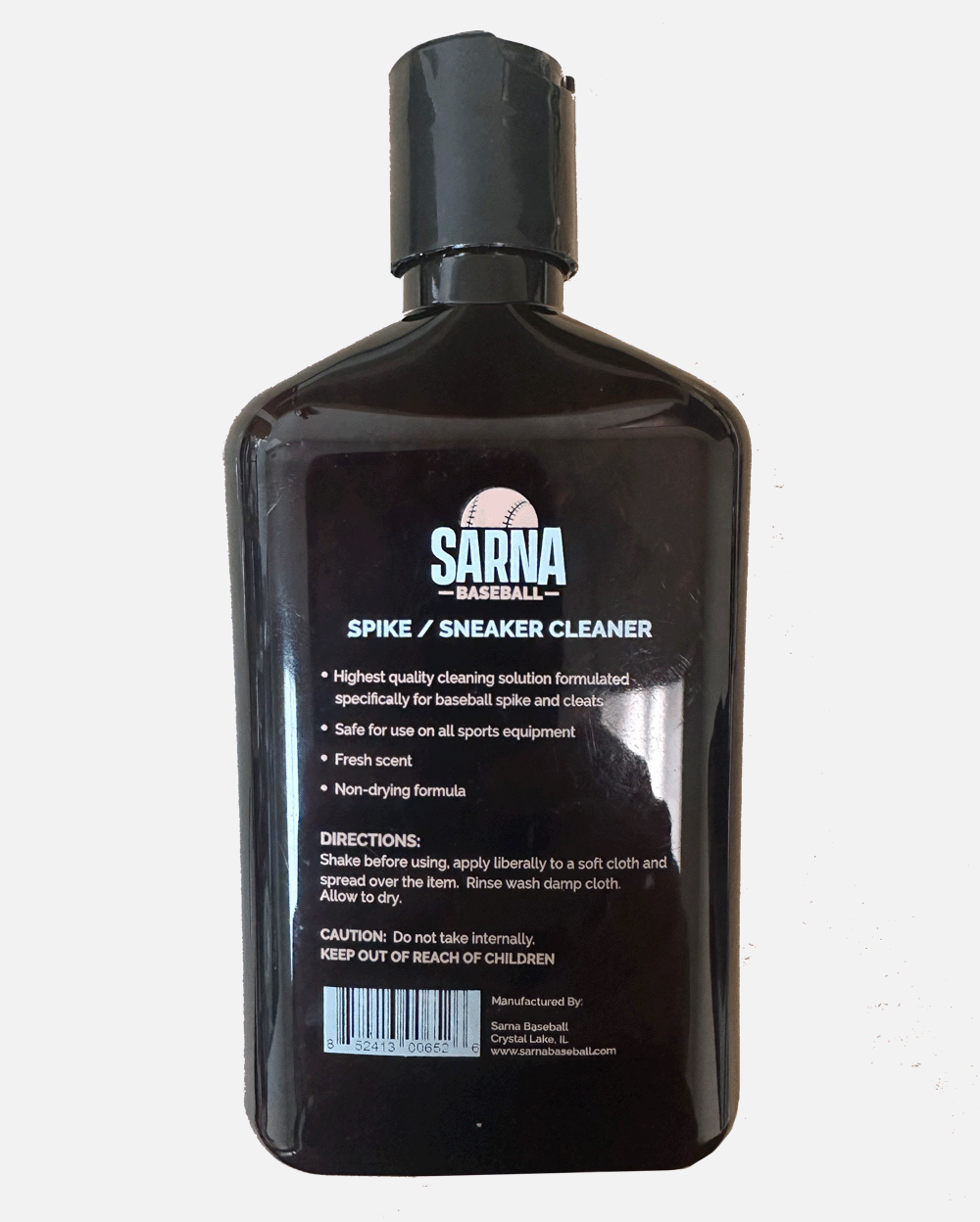 Sarna Baseball Spike and Sneaker Cleaner - 8 oz - HIT a Double - 4