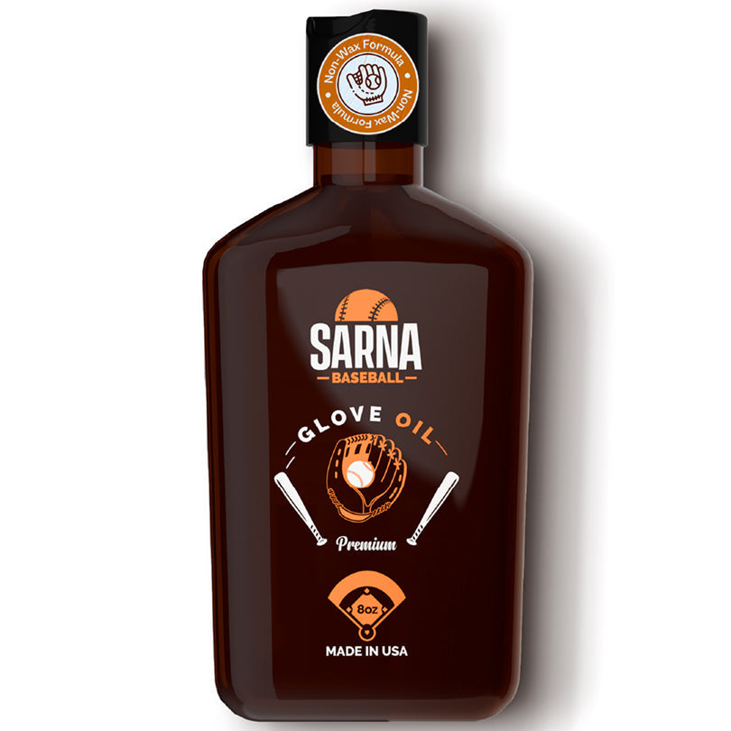 Sarna Baseball Glove Oil - 8 oz - HIT a Double - 1