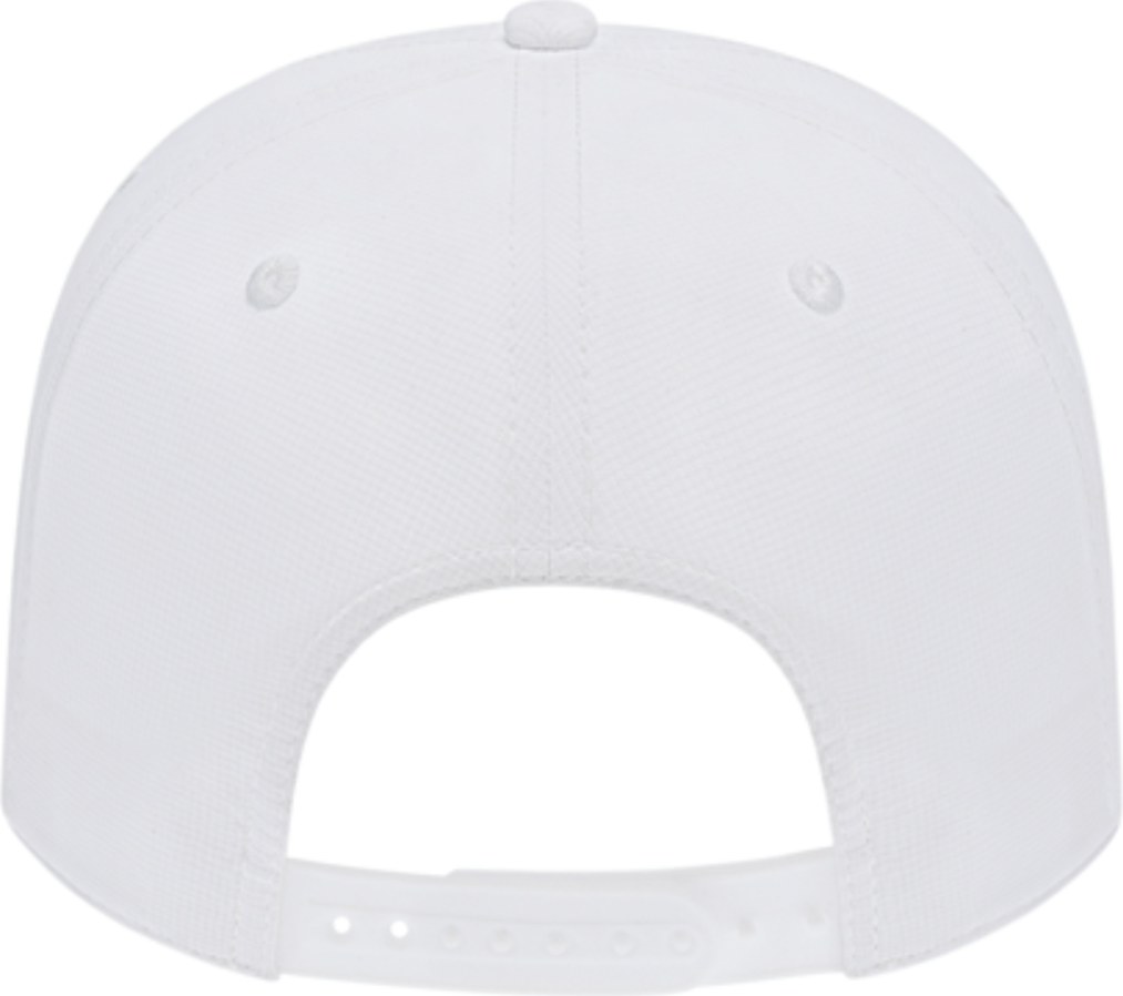 Cap America i7256 Athletic Rope Cap - White With Red White Royal Rope