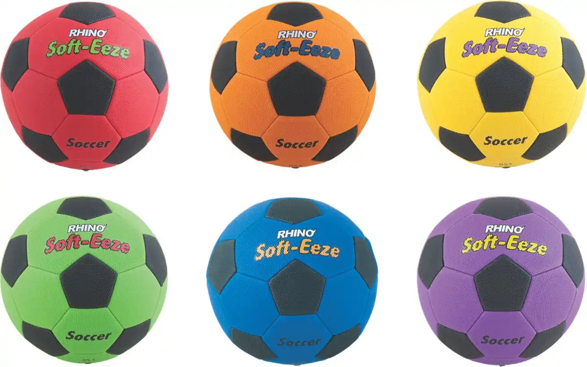 Champion Sports RSEBS Rhino Soft-Eeze Soccer Ball - Set
