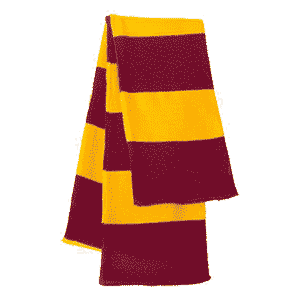 Sportsman Rugby Striped Knit Scarf