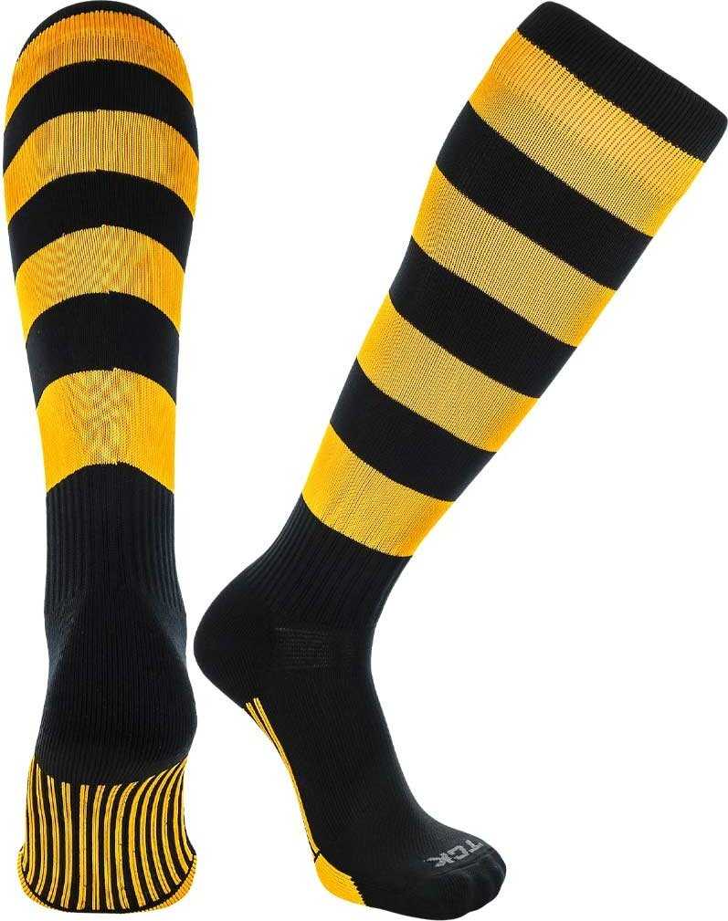 TCK Ace Knee High Socks - Black Gold - HIT a Double