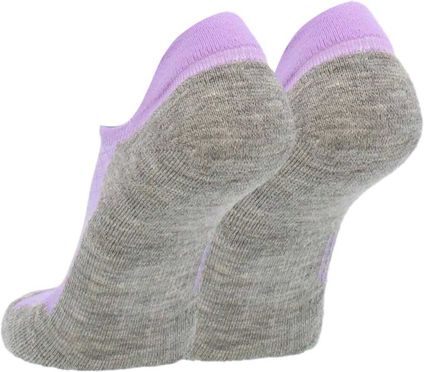 TCK Tour Golf Socks for Men and Women's No Show - Lavender Gray - HIT a Double