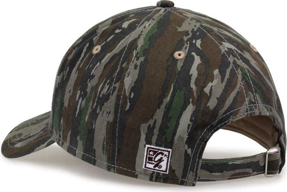 The Game GB874 Camo Structured Cap - Realtree Original - HIT a Double - 3