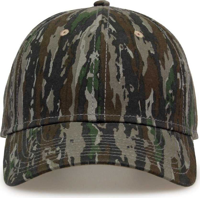 The Game GB874 Camo Structured Cap - Realtree Original - HIT a Double - 2