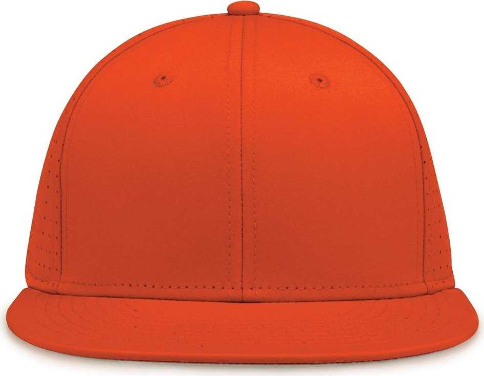 The Game GB906 Perforated GameChanger Snapback Cap - Orange - HIT a Double - 2