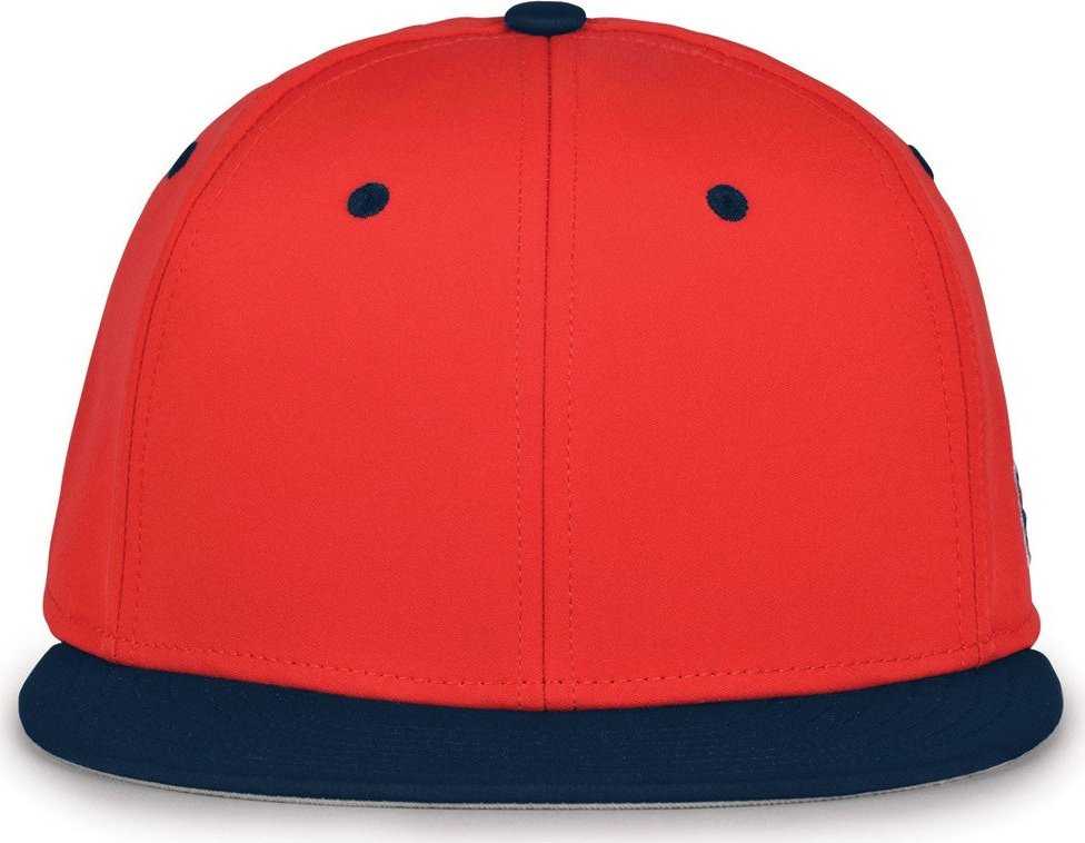 The Game GB997 Pro Shape GameChanger Cap - Red Navy - HIT a Double - 2