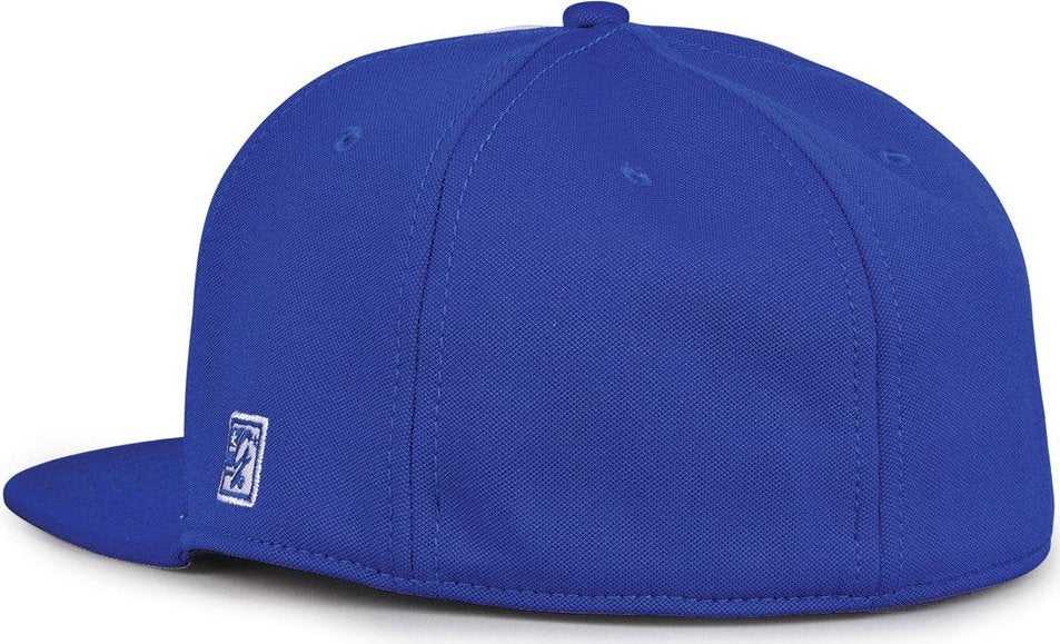 The Game GB997 Pro Shape GameChanger Cap - Royal White - HIT a Double - 3
