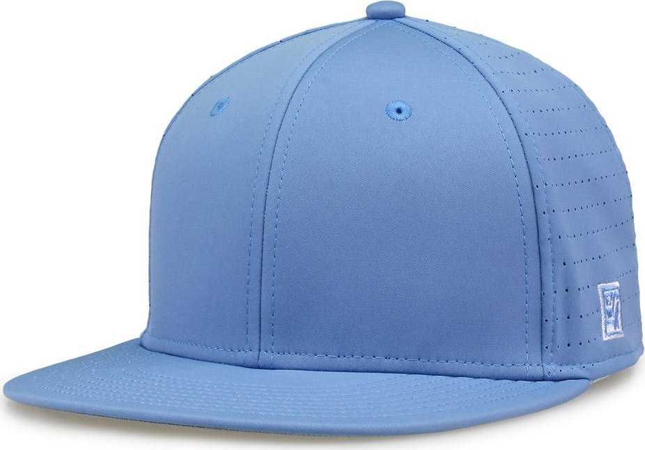 The Game GB998 Perforated GameChanger Cap - Columbia Blue - HIT a Double - 1