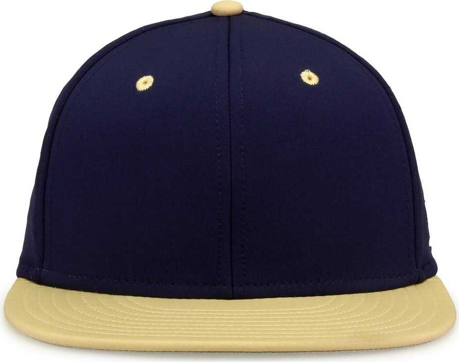 The Game GB998 Perforated GameChanger Cap - Navy Vegas Gold - HIT a Double - 2