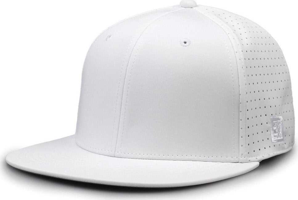 The Game GB998 Perforated GameChanger Cap - White - HIT a Double - 1