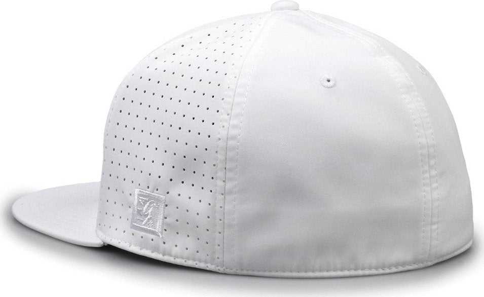 The Game GB998 Perforated GameChanger Cap - White - HIT a Double - 3