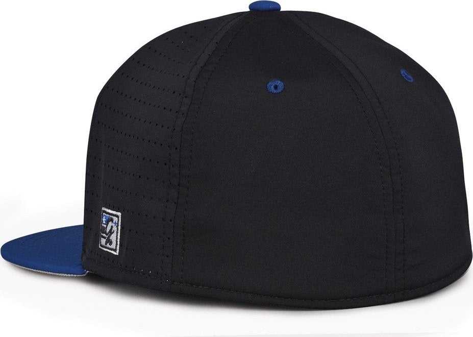 The Game GB999 Low Pro Perforated GameChanger Cap - Black Royal - HIT a Double - 3