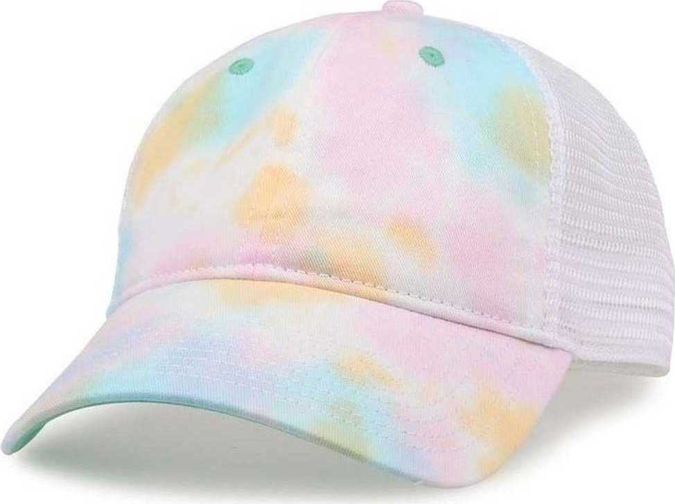 The Game GB470 Lido Tie-Dyed Trucker Cap - Sorbet - HIT a Double - 1