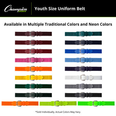 Champion Sports UBY Uniform Belt Youth - Ea