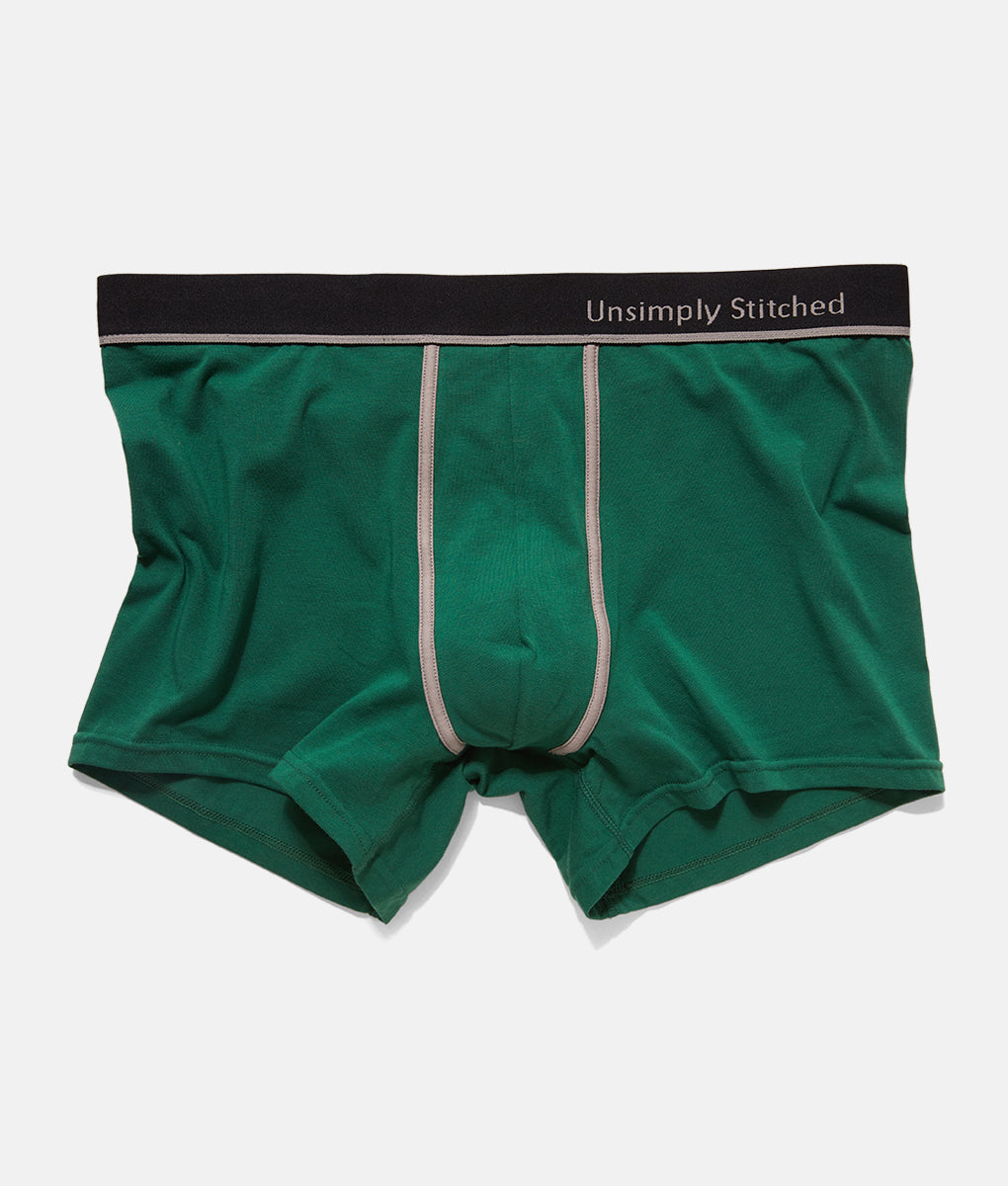 Unsimply Stitched Solid Trunk