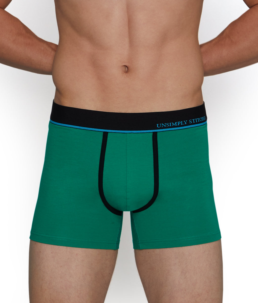 Unsimply Stitched Solid Trunk