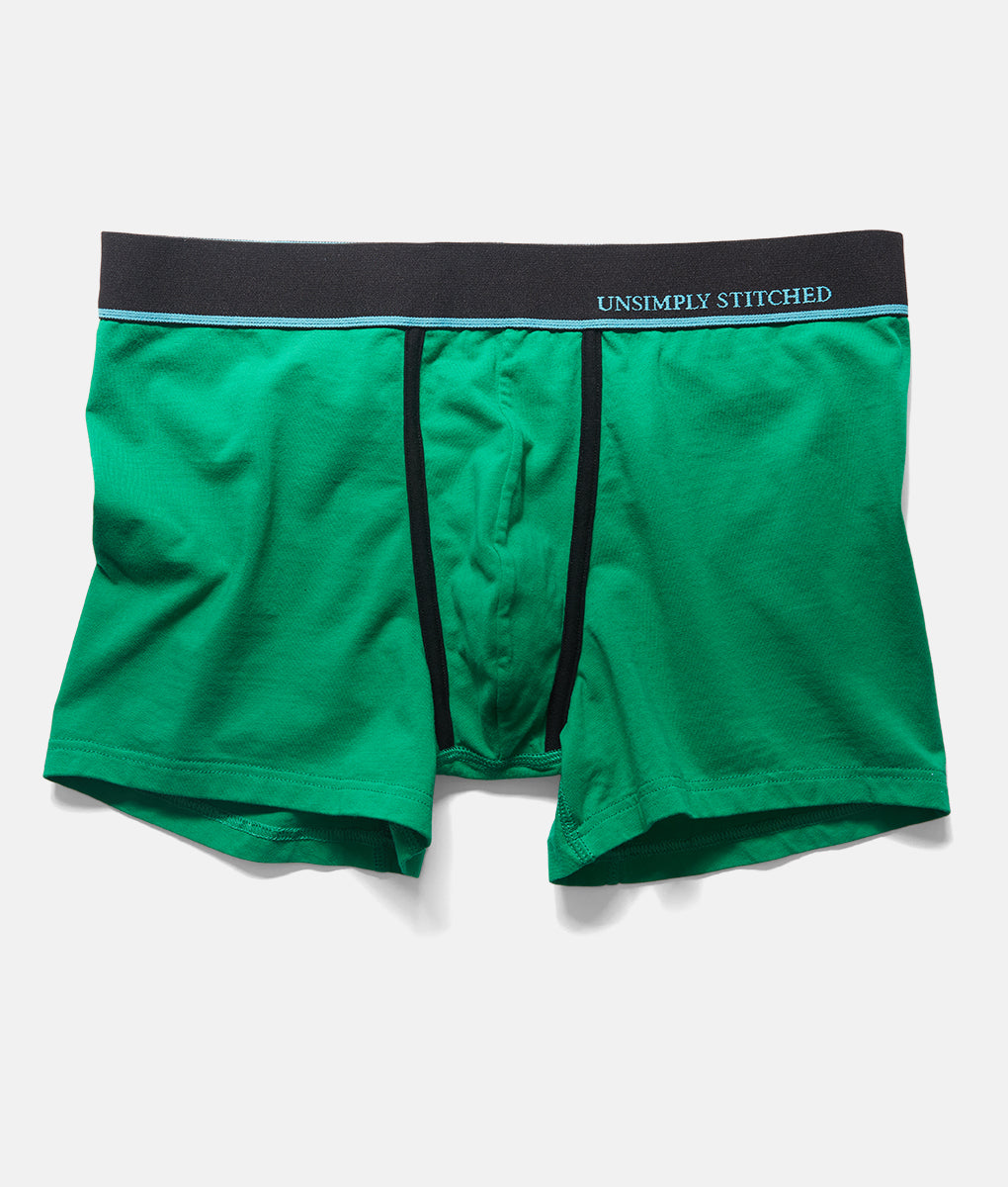 Unsimply Stitched Solid Trunk