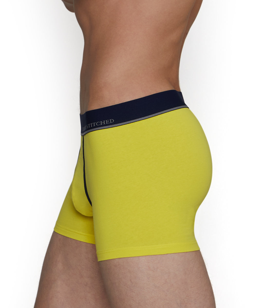 Unsimply Stitched Solid Trunk