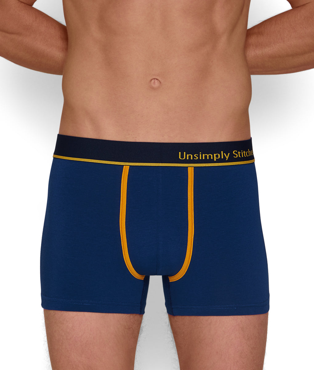 Unsimply Stitched Solid Trunk