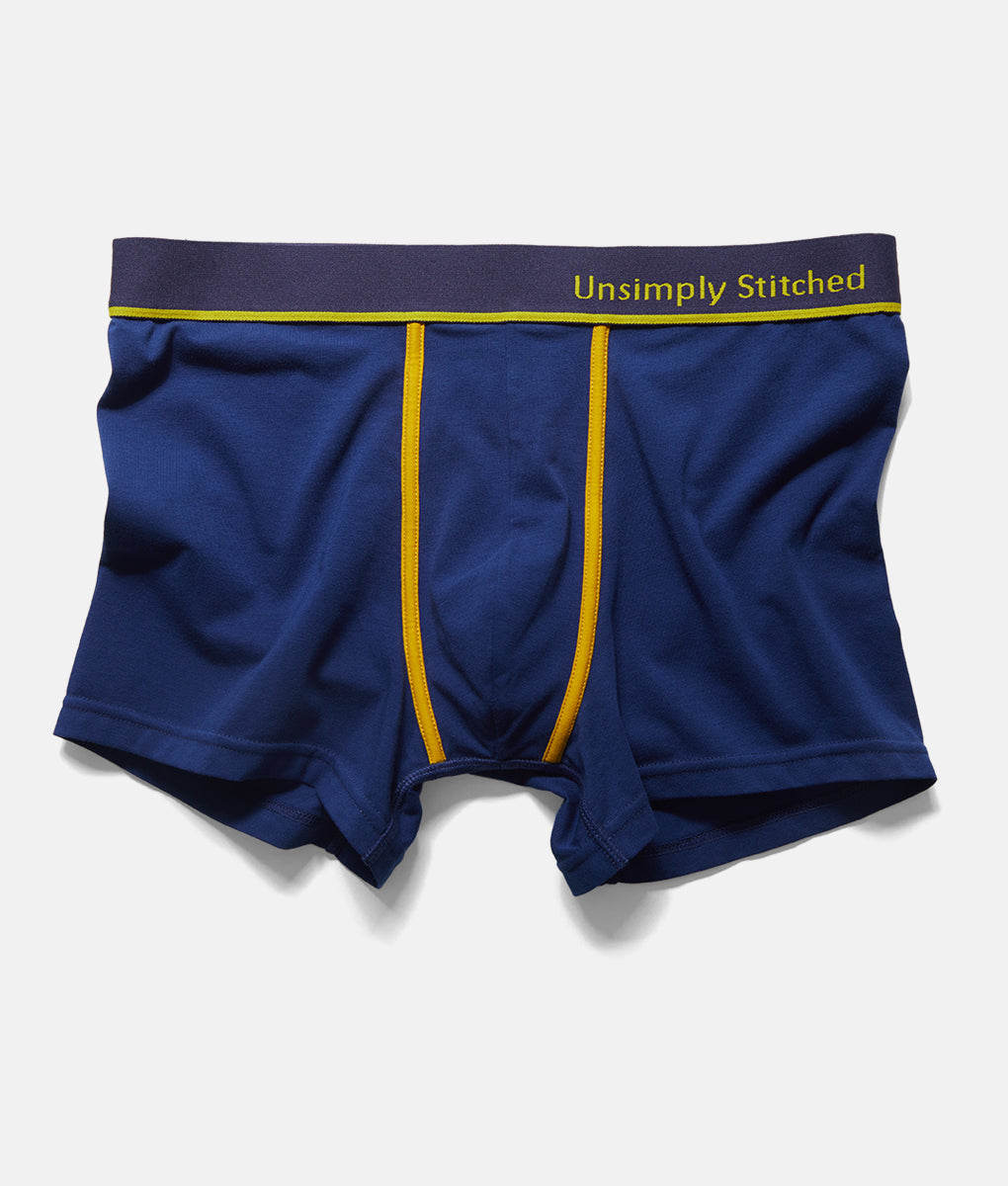 Unsimply Stitched Solid Trunk