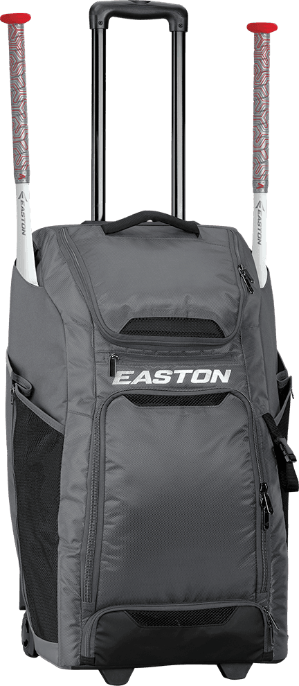 Easton Catcher's Wheeled Bag CATWB - Charcoal - HIT a Double - 1