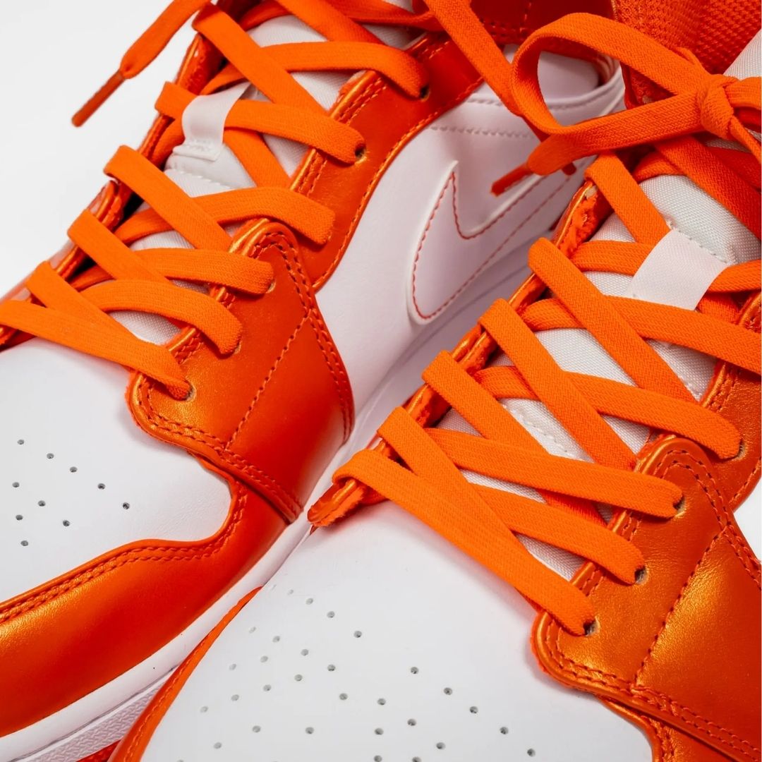 Bread Elastic Shoelace - Coral Orange
