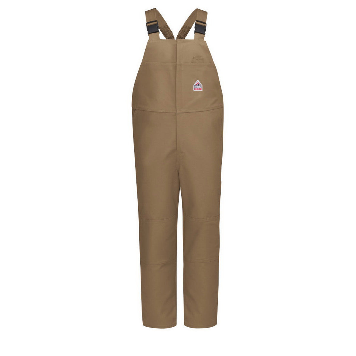 Bulwark BLF8T Duck Unlined Bib Overall - EXCEL FR® ComforTouch Tall Sizes - Brown Duck